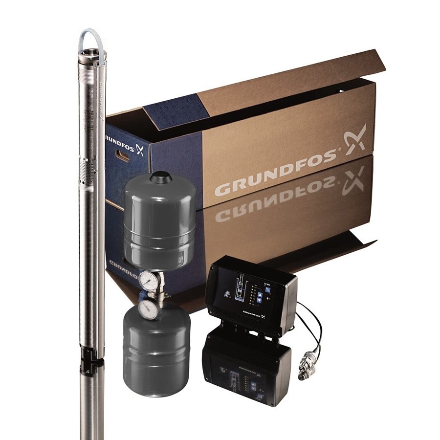 Grundfos К-т для поддержания постоянного давления (с насосом SQE 5-70, каб. 40 м) 96524503