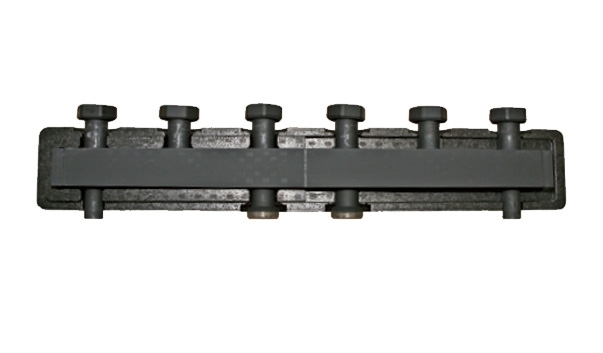 BARBERI Распределительный коллектор (3 отопит. контура, в теплоизоляции, сталь) P72040003