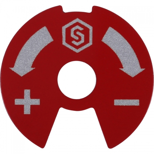 STOUT Синий-красный диск для распределительных коллекторов SMB 6801 000610
