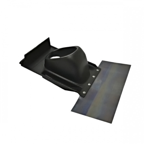 Vaillant Элемент из пластмассы для пересечения дымоходом/воздуховодом косой крыши, цвет-черный 009076