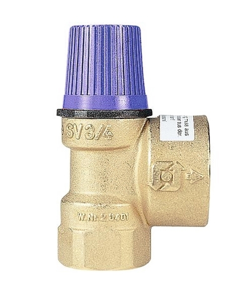 Watts SVW 6 1" Предохранительный клапан для систем водоснабжения 6 бар 10004749(02.18.306)(02.18.606)