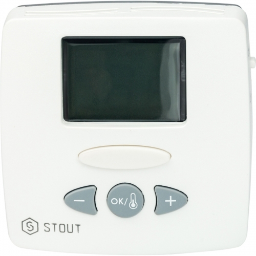 STOUT Термостат комнатный электронный WFHT-LCD. С выносным датчиком STE-0002-000015