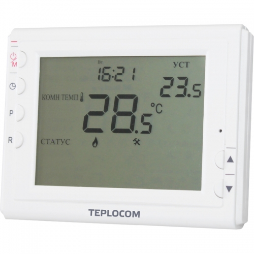 Teplocom Термостат комнатный программируемый проводной Teplocom TS-Prog-2AA/8A 912
