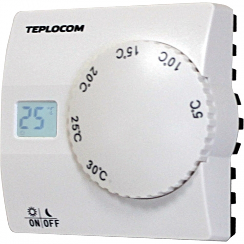 Teplocom Термостат комнатный проводной Teplocom TS-2AA/8A 911